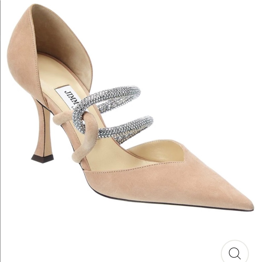 Jimmy Choo Luis 90 Suede Pumps